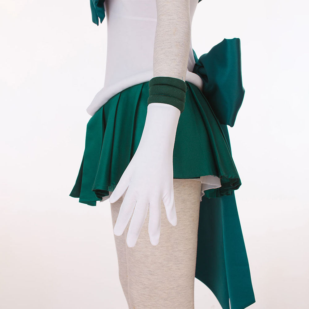 Halloween Anime Sailor Moon Costume Kaiou Michiru Sailor neptune Fighting Cosplay Full Outfit