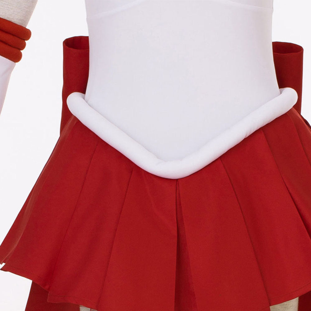 Halloween Anime Sailor Moon Costume Heino Rei Sailor mars Fighting Cosplay Full Outfit