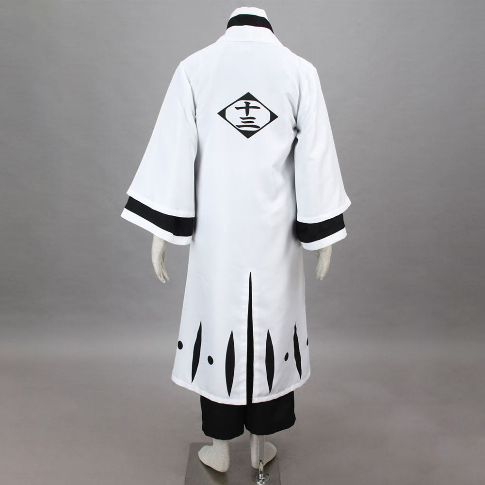 Anime Bleach Ukitake Juushirou Costume Cosplay Suits 13th Division Captain Costume Men and Kids Halloween