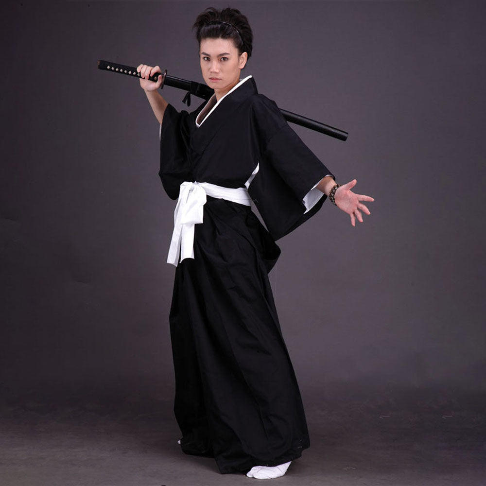 Anime Bleach Costume Kuchiki Rukia Die pa Cosplay full outfits Men and Kids Halloween