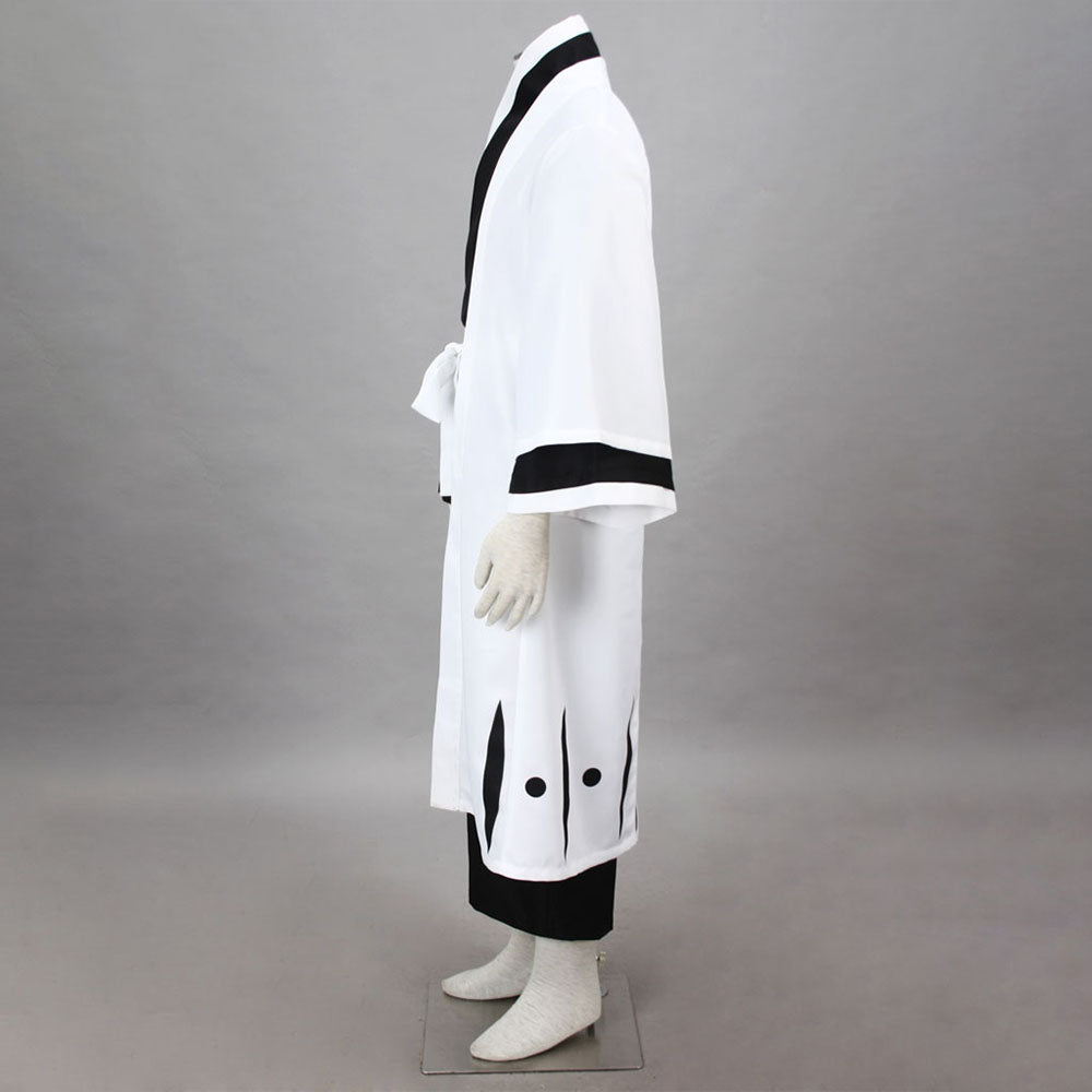 Anime Bleach Ukitake Juushirou Costume Cosplay Suits 13th Division Captain Costume Men and Kids Halloween