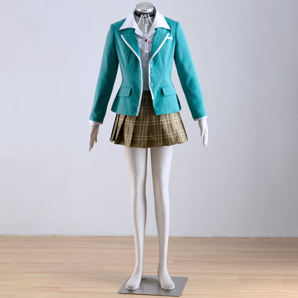 Anime Rosario+Vampire Moka Akashiya Cosplay Costumes Women and Kids Halloween