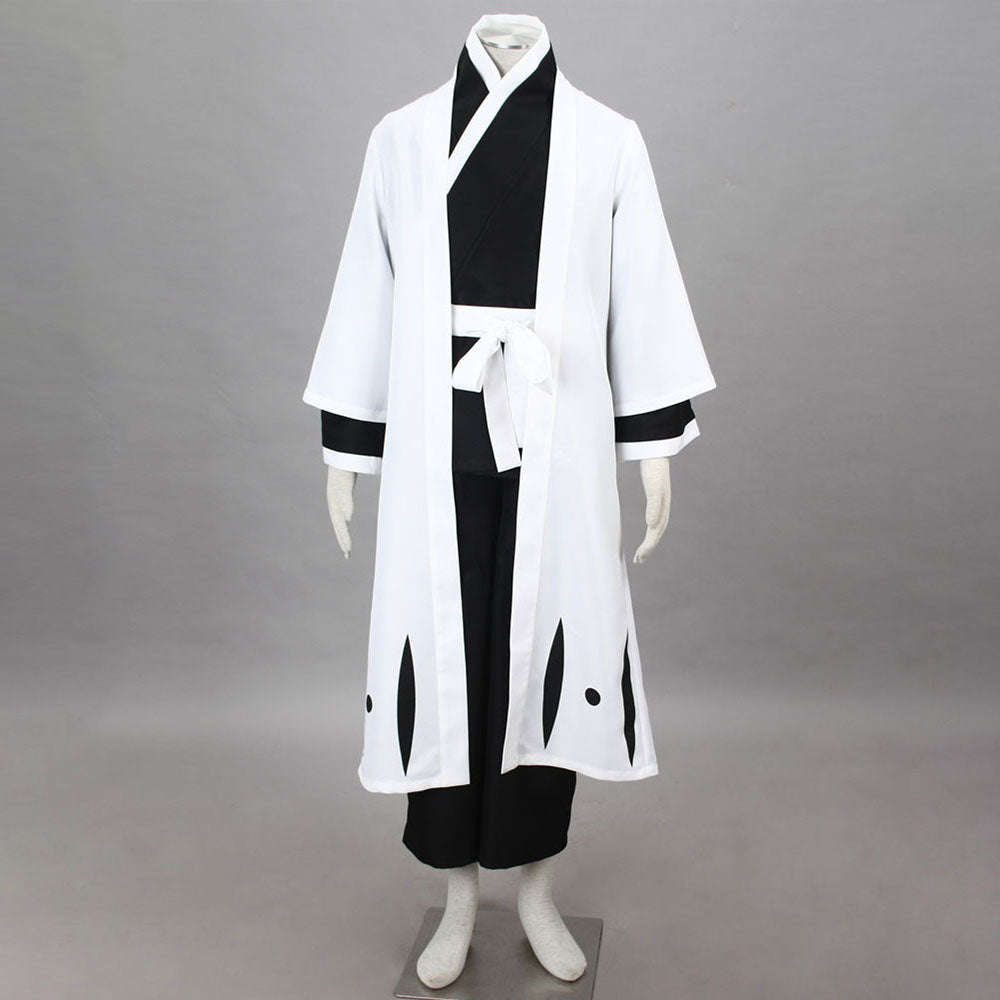 Anime Bleach Ukitake Juushirou Costume Cosplay Suits 13th Division Captain Costume Men and Kids Halloween