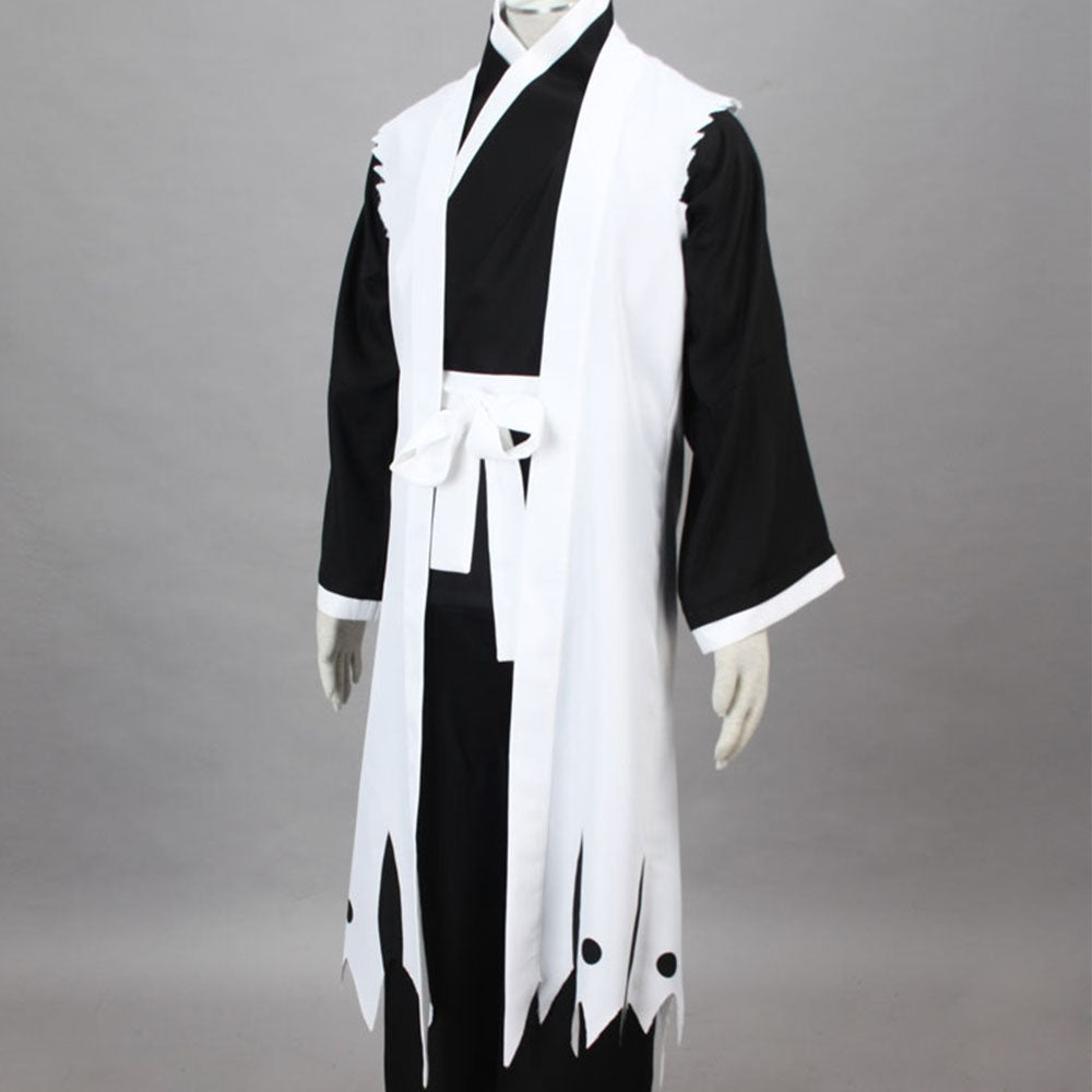 Anime Bleach Zaraki Kenpachi Costume Cosplay Suits 11th Division Captain Costume Men and Kids Halloween