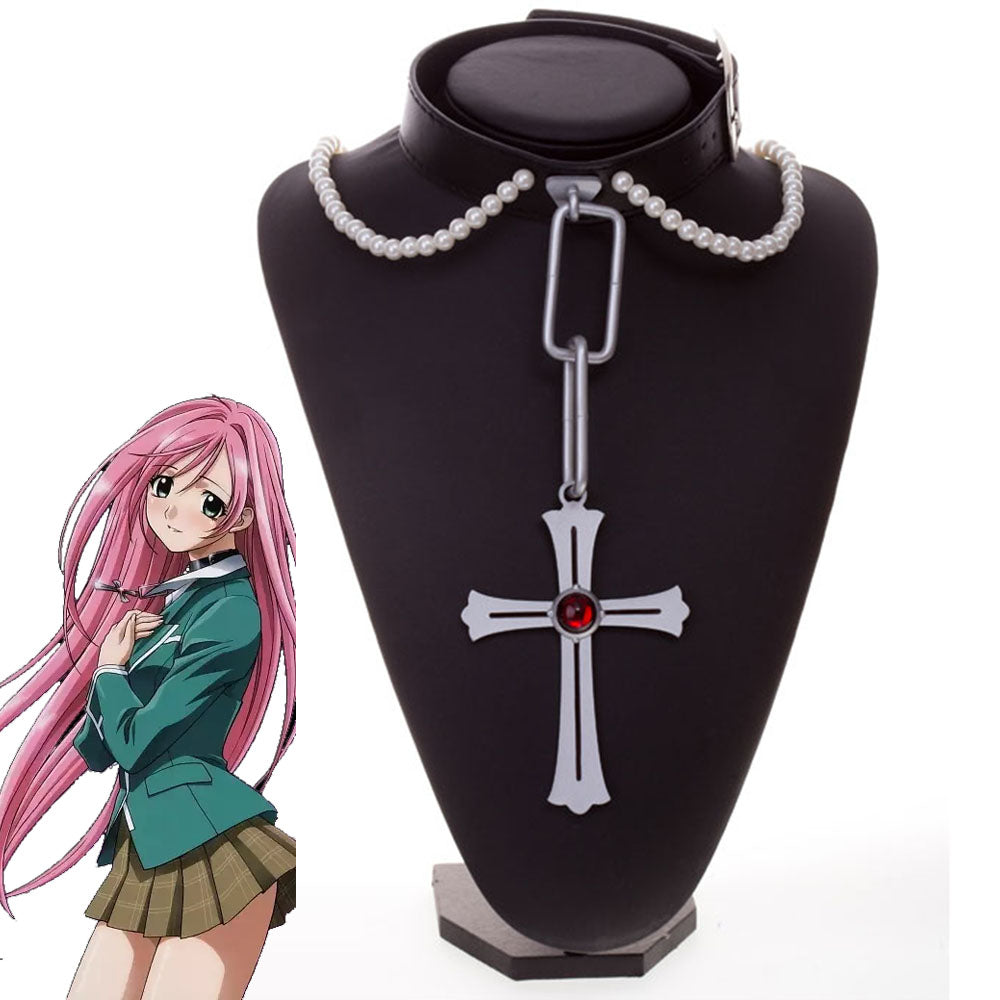 Anime Rosario+Vampire Mizore Shirayuki Cosplay Necklace Halloween