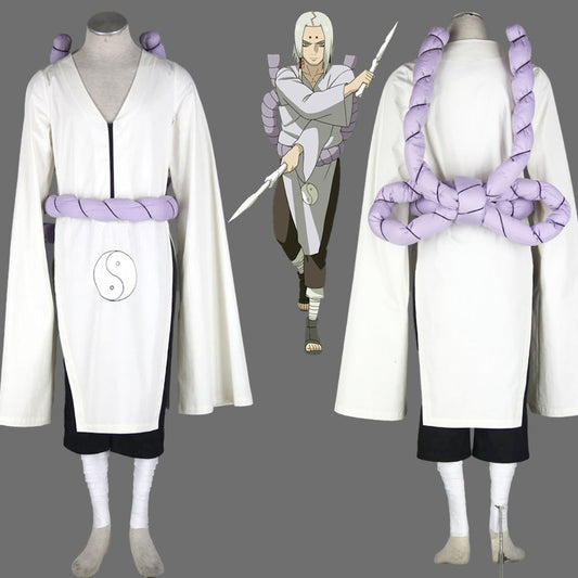 Anime Naruto Shippuden Kaguya Kimimaro Cosplay Costume Men Kids Halloween