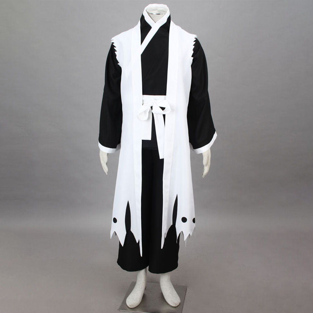 Anime Bleach Zaraki Kenpachi Costume Cosplay Suits 11th Division Captain Costume Men and Kids Halloween