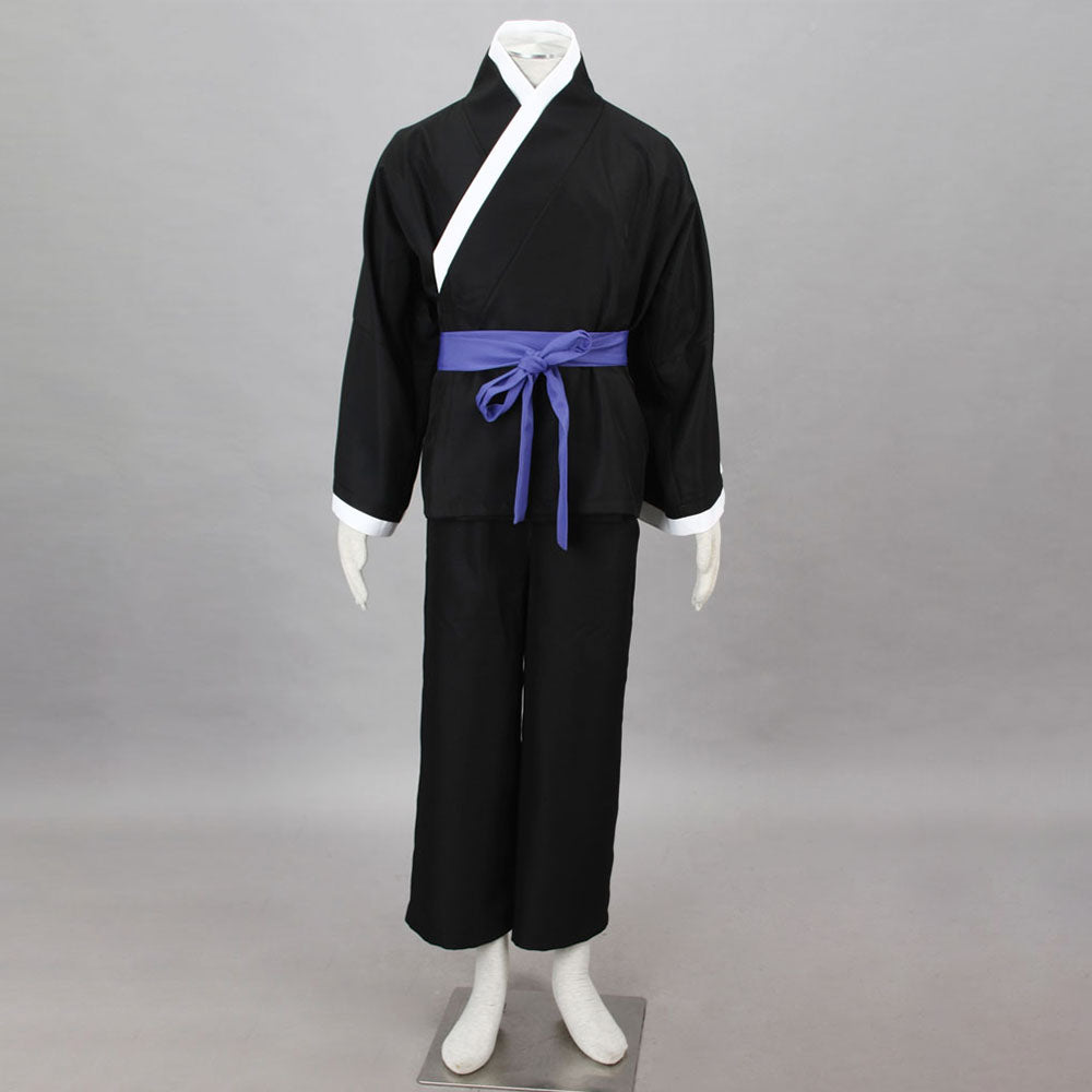 Anime Bleach Tosen Kaname Costume Cosplay Suits 9th Division Captain Costume Men and Kids Halloween