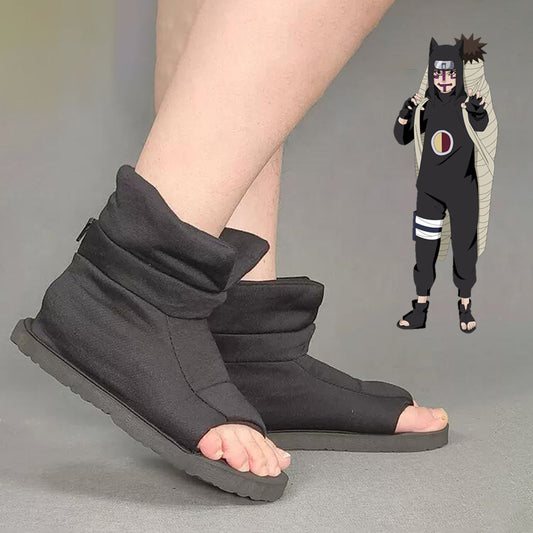 Anime Naruto Kankuro Cosplay Costume Shoes For Adults Kids Halloween