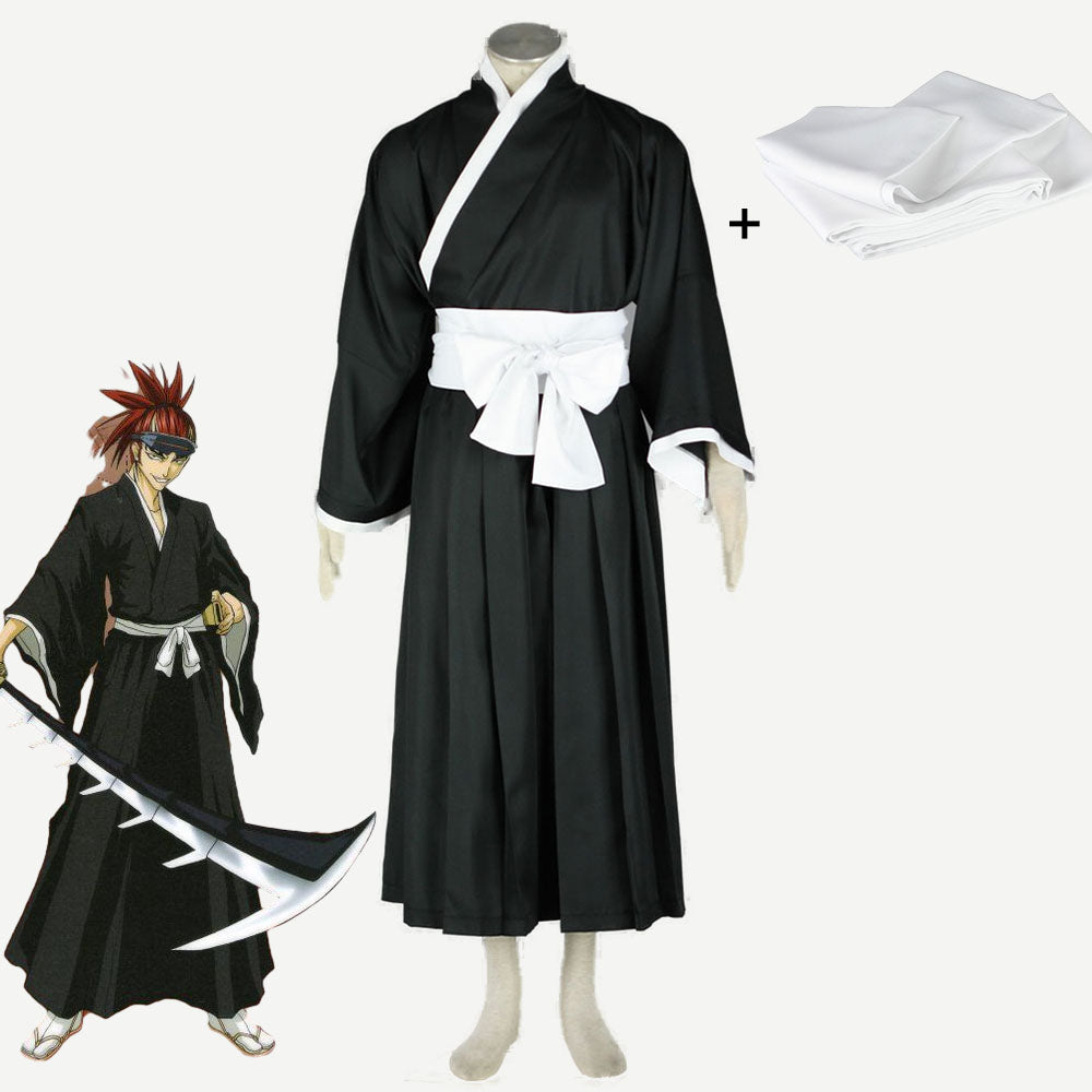 Anime Bleach Abarai Renji Die pa Costume Cosplay full Suits Men and Kids Halloween