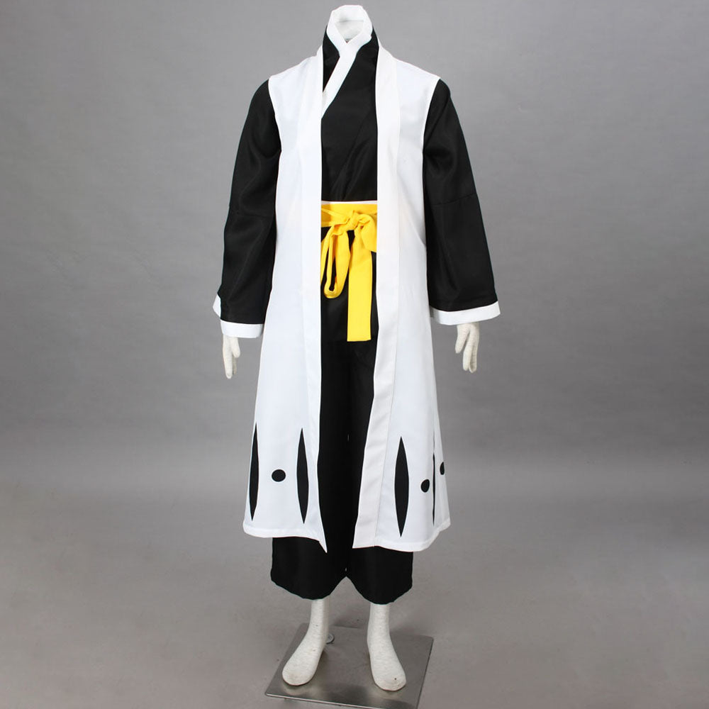 Anime Bleach Soi Fon Costume Cosplay Suits 2th Division Captain Women and Kids Halloween