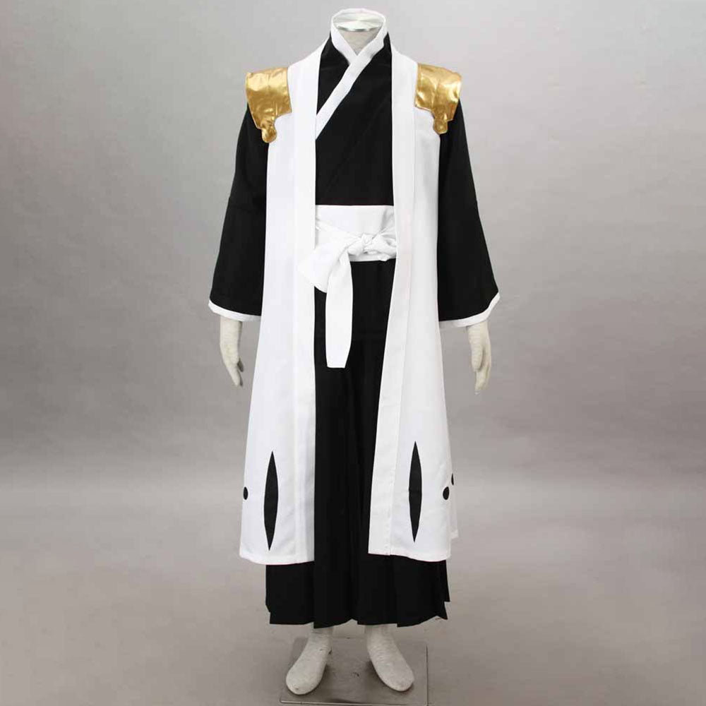 Anime Bleach Komamura Sajin Costume Cosplay Suits 7th Division Captain Costume Men and Kids Halloween