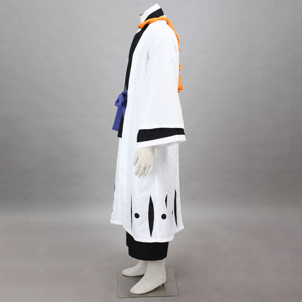 Anime Bleach Tosen Kaname Costume Cosplay Suits 9th Division Captain Costume Men and Kids Halloween