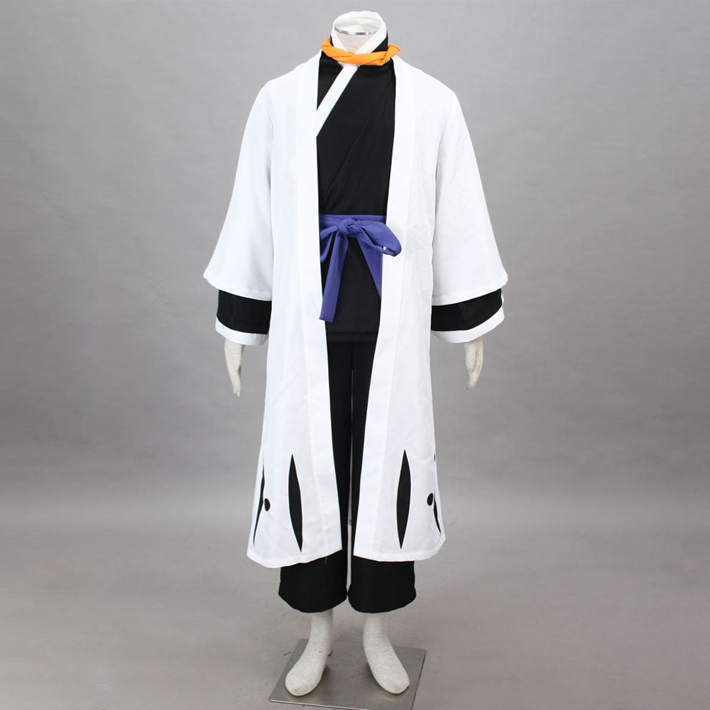 Anime Bleach Tosen Kaname Costume Cosplay Suits 9th Division Captain Costume Men and Kids Halloween