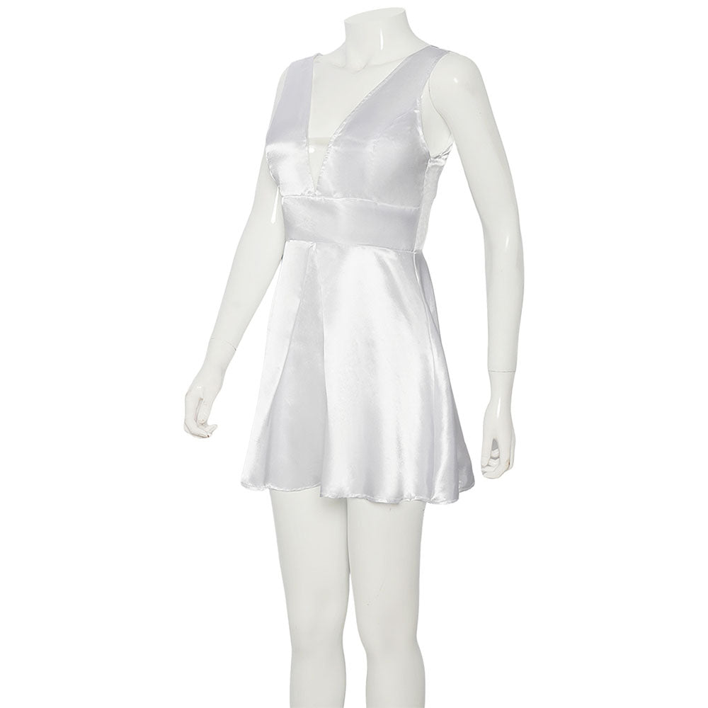 Joker 2 Joker Folie a Deux Costume Lady Gaga Harley Quinn Cosplay White Wedding Dress