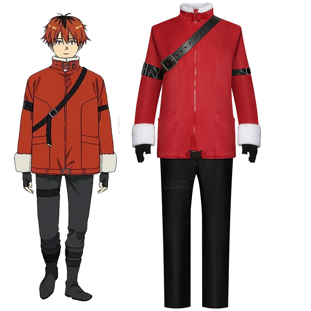 Anime Frieren: Beyond Journey's End Costume Stark Winter Cosplay Full Outfits for Men