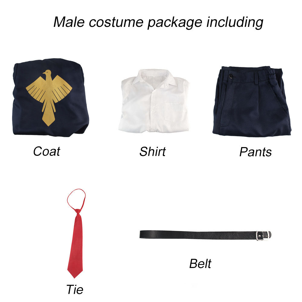 Mashle: Magic and Muscles Costumes Mash Lance Dot Lemon Finn Cosplay full Outfit Men and Women Halloween