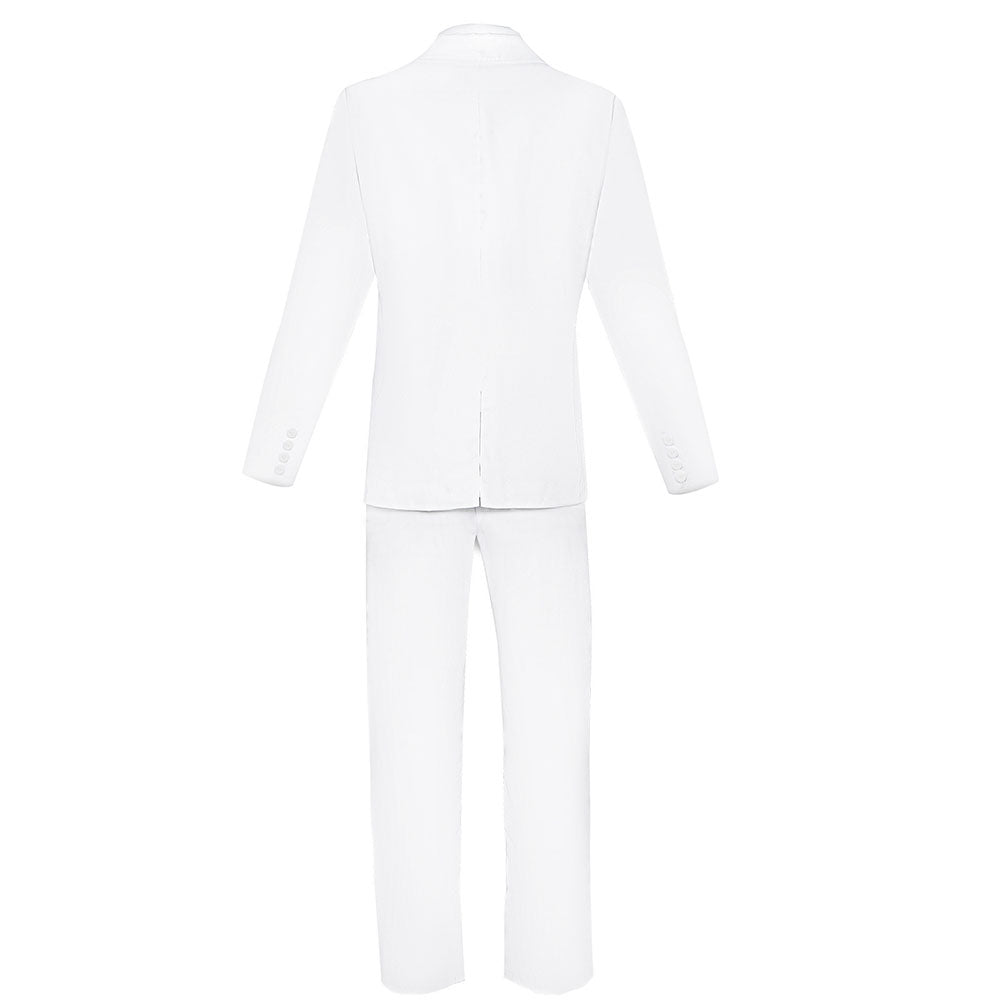 Joker 2 Joker Folie a Deux Costume Arthur Fleck Cosplay White Wedding Suits for Men