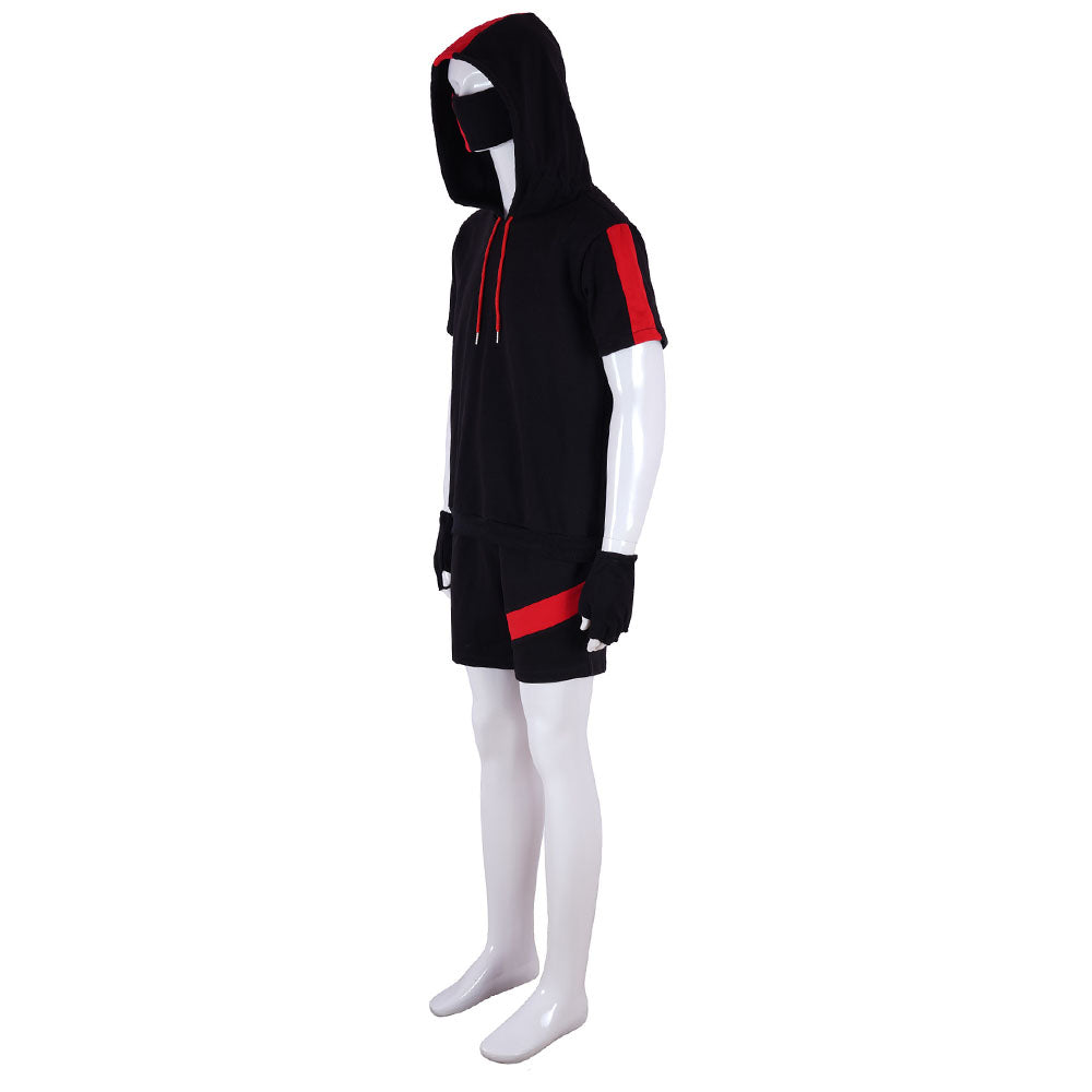 Game Fortnite Ikonik Cosplay Costume full Outfit Men Halloween