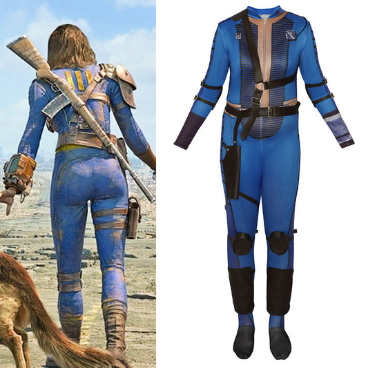 TV Series Fallout Costume Lucy MacLean Costume Jumpsuit full Outfits for Women