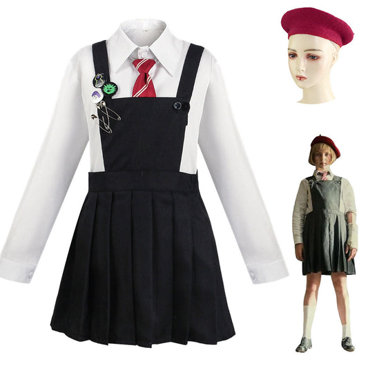 Matilda The Musical Costume Matilda Cosplay Full Outfit for Women and Kids Halloween