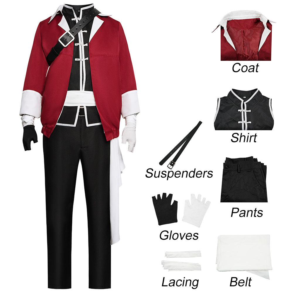 Anime Frieren: Beyond Journey's End Costume Stark Cosplay Full Outfits for Men