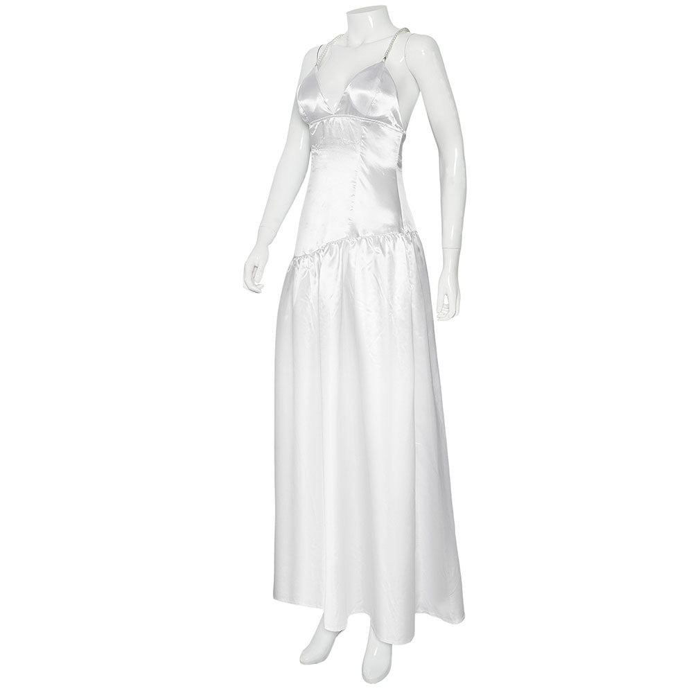 Joker 2 Joker Folie a Deux Costume Lady Gaga Harley Quinn Cosplay White Wedding long Dress