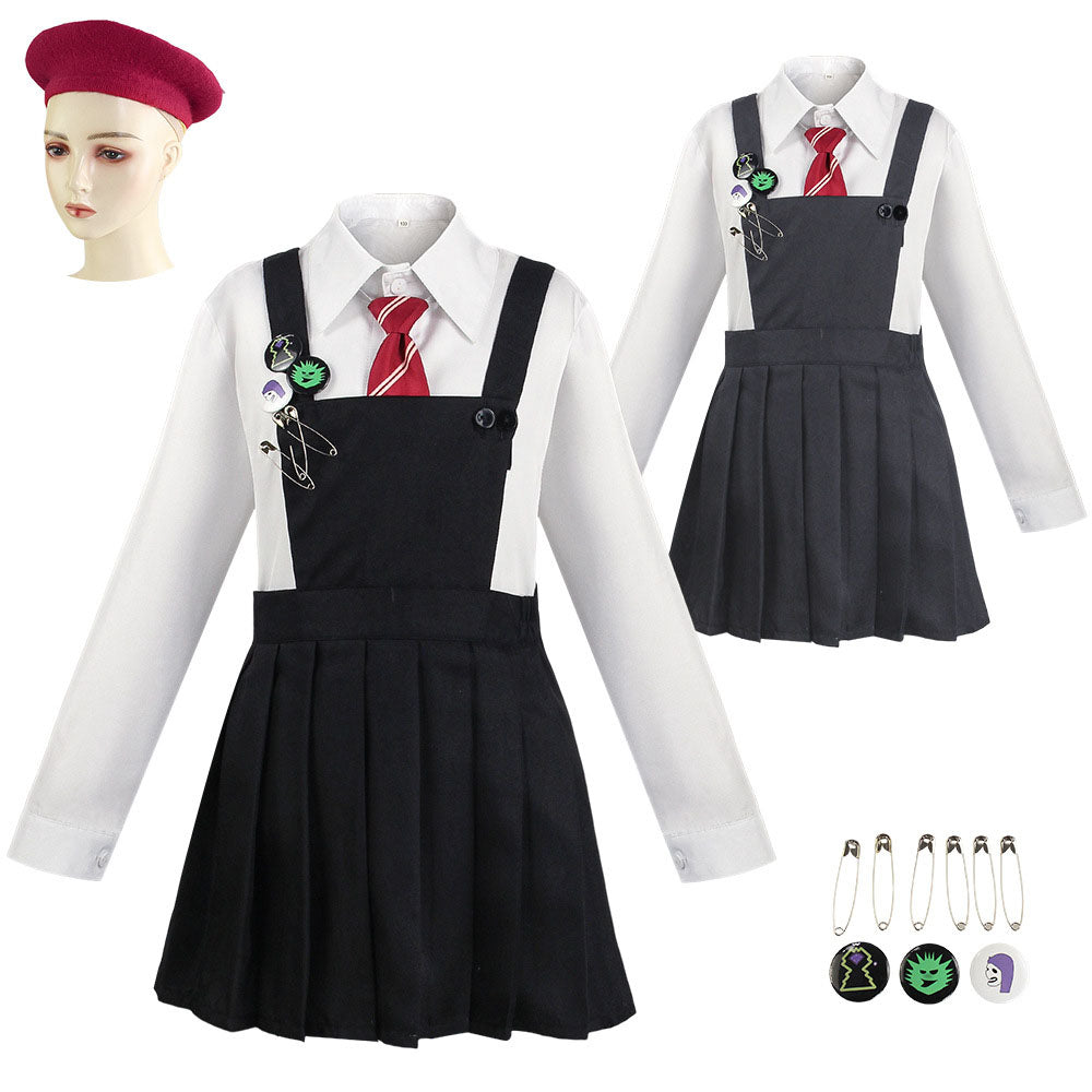 Matilda The Musical Costume Matilda Cosplay Full Outfit for Women and Kids Halloween