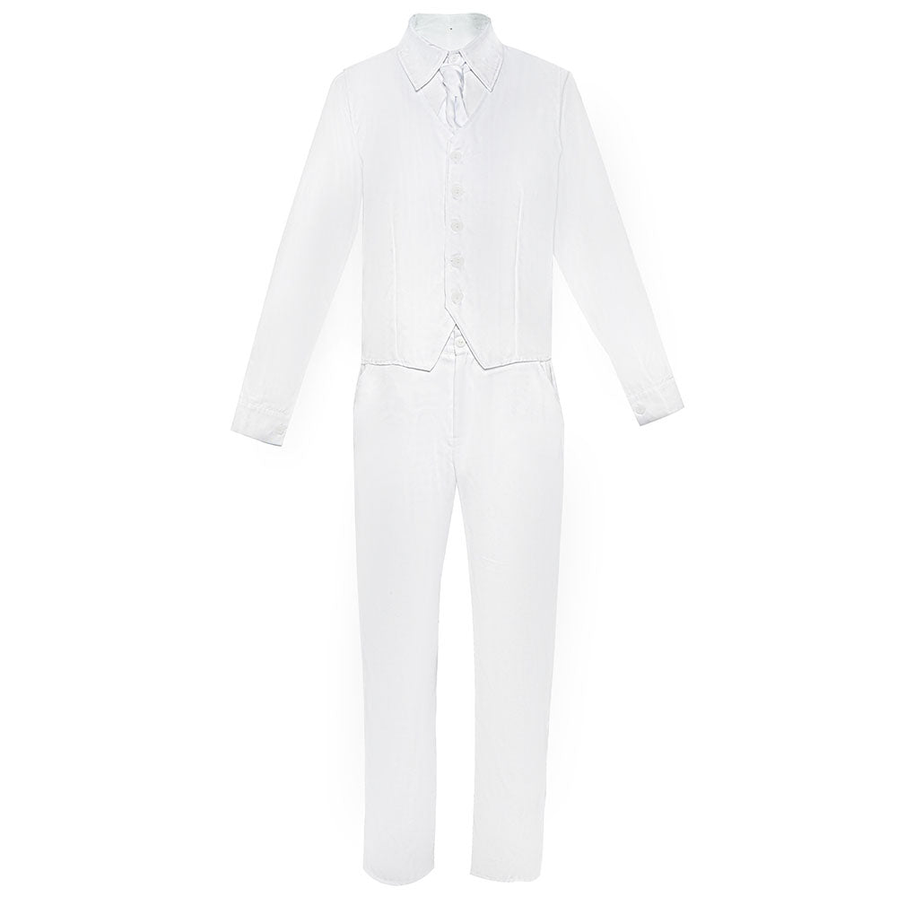 Joker 2 Joker Folie a Deux Costume Arthur Fleck Cosplay White Wedding Suits for Men