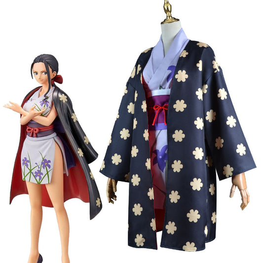 One Piece The Island of Ghosts Nico Robin Cosplay Costume full Outfit Women Halloween