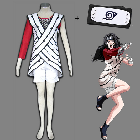 Anime Naruto Shippuden Cosplay Yuuhi Kurenai Costume Women Kids Halloween